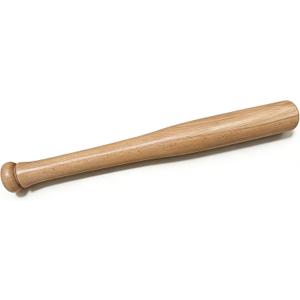 17-Inch Mini Wood Baseball Bat - Premium Hardwood One Hand Training Bat, Compact Personal Home Utility Tool for Home and Car Emergency Truck Tire Thumper, Handheld Practice Bat for Beginner & Adults