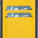 Venito Cosa Leather Wallet Case Compatible with iPhone Xs Max (6,5inch)  Extra Secure with Padded Back Cover - Yellow