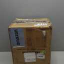 Hanke 16 Inch Underseat Carry On Luggage with Wheels,Small Hard Shell Suitcases for Weekender,Top Opening Lightweight Travel Luggage Suitcase for Womem Men,Ivory White.