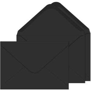 A7 Envelopes 100 Pack Black Envelopes 5x7 V-shaped Flap, Suitable for 5x7 Photos, Cards, Weddings, Invitations, Announcements, Baby Gifts 5.25 "x 7.25" (Black) A7 Envelopes 100 Pack Black Envelopes 5x7 V-shaped Flap, Suitable for 5x7 Photos, Cards, Weddings, Invitations, Announcements, Baby Gifts 5.25 "x 7.25" (Black)