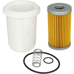 XYZIL Fuel Filter Bowl O-Ring Spring 15521-43160 15521-43130 Compatible with Kubota L3010 L3130 L3240 L3540 L235 L275 L2900 L3600 L3940 L4200 L4240 L4310 L4740 M5700 Tractor KX121-3 KX161-3