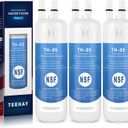 TEEHAY EDR1RXD1 Water Filter 1 Replacement, Compatible with Whirlpool WRS315SDHZ, WRS571CIHZ, WRS555SIHZ, WRS325SDHZ, WRF560SEHZ, WRS588FIHZ, WRS571CIDM, WSF26C3EXF, WRF560SEHW, WRF560SEHV, 3 Pack