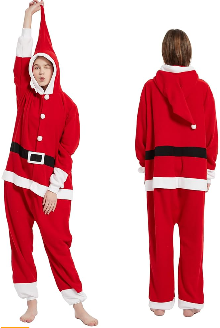 MAJ&COS Animal Onesies Adult Pajamas Halloween Cosplay Costume Unisex Onesie for Women Men S