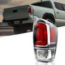 Tail Light Housing Compatible with 2020 2021 Toyota Tacoma Pickup Factory Style Rear Taillight Brake Lamp (Right Passenger Side)