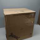 IRIS USA WeatherPro 31 Qt Storage Bins with Lids, 6 Pack, BPA-Free Plastic Gasket Box with Tight Latch and Seal, Stackable Nestable Tote Tub - Clear/Black