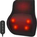 Back Massager with Heat for Pain Deep Tissue 3D Kneading Massage Pillow for Shoulder, Back, Neck, Leg, Body Relaxation at Home, Office, Gifts for Mom Dad Women Men