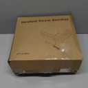 Electric Heated Blanket Throw 50"x60" Pink Ultra Soft Luxury Fluffy Faux Rabbit Fur Machine Washable 6 Heat Settings 4 Hours Auto Off Overheat Protection for Home Office Use