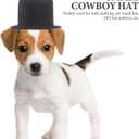 Mini Top Hat, 2pcs Miniature Top Hats for Dolls Doll Tophat Decorative Party Supplies for DIY Pets Craft Accessories Ornaments Party Decoration Cosplay Accessories