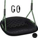 Heavy Duty Swing Seat, 550LBS Capacity Outdoor Swing Seat for Adults & KidsBlack