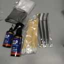 CLP Gun Cleaning Oil Kit-Includes 3.4oz Gun Oil 2oz Needle Lubricant, Gun Brushes Reusable Cloth Swabs and Patches,Gun Accessories Cleaner for Rifle Pistol Firearm Maintenance Gifts for Men