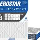 Aerostar 16 3/8 x 21 1/2 x1 MERV 11 Air Filter, 4 Count,  HVAC, Air Conditioning & Furnace Filter for Dust, Pet Dander, Smoke & Allergies (MPR 1200 / FPR 7), Made in USA s 16 3/8 x 21 1/2 x1