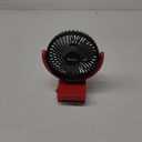Portable Rechargeable Fan Compatible for Milwaukee 18V Battery, Jobsite Battery Operated Fan With 3 Speeds Control, USB + Type C