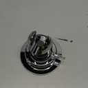 BOPai Suction Cup Shower Head Holder for Handheld Shower  No Drill, For Smooth Surfaces Only, Vertical Mount Only, Chrome