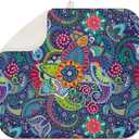 Dish Drying Mat for Kitchen Counter Absorbent Reversible Microfiber Drying Mats Pad for Countertops Extra Large 16"x18"