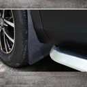 Universal Car Mud Flaps Rubber Mudguard Splash Guards Rubber Mudguard for Universal Sports Mud Flaps Guards Splash Front Or Rear GuardsBlack