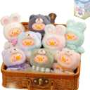 Lulu The Piggy Pig Vintage Bunny Bear Joyful Time Series Blind Box Figures 1PC Plush Cute Collectible Toys Kawaii Birthday Gifts