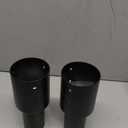 2 Pcs Slip Fitter Light Pole Tenon Adapter for 3 Inch Round Pole Tenon Adaptor Outdoor 2 3/8 Inch Outdoor Vertical Mount Bracket for LED Parking Lot Lights Shoebox Lighting Street Light