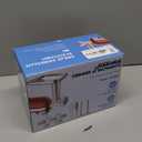 Metal Food Grinder Attachments for KitchenAid Stand Mixers, Meat Grinder, Sausage Stuffer, Perfect Mixer Attachment for KitchenAid Mixers, 15pcs Meat Grinder Accessories Set, Silver