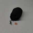 MLVOC Travel Pillow 100% Pure Memory Foam Neck Pillow, Comfortable & Breathable Cover, Machine Washable, Airplane Travel Kit with 3D Contoured Eye Masks, Earplugs, and Luxury Bag, Standard (Black)