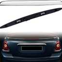 Chrome Rear Trunk Hatch Handle with Lamp, Tailgate Trim Lid Trunk Liftgate Pull Handle Compatible with BMW Mini Vehicle 2005-2015 Cooper R56 R57 Series, Replace #51132753603 - Backhatch Release Handle