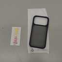 TORRAS for iPhone 17 Pro Case, Beyond Military-Grade Protection, Camera Control Button, DIY Buttons, Translucent Matte Slim Thin Shockproof Hard Back Anti-Scratch case for iPhone 17 Pro, Deep Blue