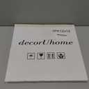 decorUhome 12x12 Picture Frame, Display Pictures 8x8 with Mat or 12x12 without Mat, Wall Mounting Photo Frame, Black, 1 Pack