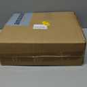 Clear Acrylic Single Pocket, Plastic Hanging Wall Mount File Holder for Office Home (Gray, 4 Pack)