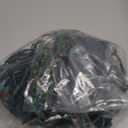 HISHINY LED Christmas Net Lights Outdoor, 5ft x 5ft 100LED Green Wire, Connectable Bush Mesh Net Lights String for Halloween Christmas Party, Shrub, Yard, Tree, Red & Green