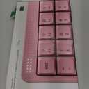 Nuphy Node75 Wireless Mechanical Keyboard, 75% Hot Swappable Custom Low Profile Keyboard, 84 Keys Computer Gaming Keyboards, Supports Touch Gestures, PBT Keycaps, RGB Backlit, Bluetooth/2.4GHz/USB-C (Blush Nano Switch)