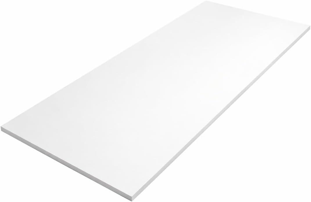 1/2" Thick x 16" Wide x 80" Long Upholstery Cushion - Firm 44 ILD High-Density Foam, Made in USA