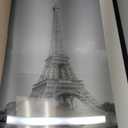 3x3 Picture Frame Black for Tabletop, 3 x 3 Square Photo Frame with Shatter Resistant Plexiglass, Sturdy 3 by 3 Poster Frame, Black