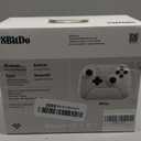 8Bitdo Ultimate 2 Wireless Gaming Controller with TMR Joysticks, Switchable Hall Effect/Tactile Triggers, 8Speed Wireless Tech, Charging Dock, RGB Fire Ring for PC & Android - White