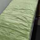 Memory Foam Camping Mattress pad, Comfortable Thick Floor Sleeping Mat for Adults with Waterproof and Non-Slip Bottom, Portable Roll Up Mattress for Sleepover Guest,Cot Mad for Car Camping