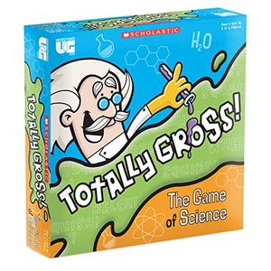 University Games, Scholastic Totally Gross Game of Science Including Real Slime, for 2 to 4 Players Ages 6 and Up