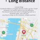 Bluetooth Tracker Tag Compatible with iOS Find My My Device, Waterproof Smart Finder with Wrist Strap and Replaceable Battery with The APP for Keys, Wallet, Luggage, Pets