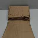 Mayfair Linen 100% Egyptian Cotton Sheets, Taupe Twin XL Sheets Set, 600 Thread Count Long Staple Cotton, Sateen Weave for Soft and Silky Feel, Fits Mattress Upto 18'' DEEP Pocket