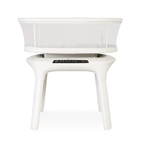  4moms MamaRoo Sleep Bassinet, Supports Baby's Sleep with Adjustable Features - 5 Motions, 5 Speeds, 4 Soothing Sounds and 2 Heights : Baby