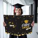 Panelee Large Graduation Card with Envelope 22 x 14 Inch Jumbo Grad Signature Guest Book Board 2026 Congrats Jumbo Greeting Card Graduation Notecard for High School College School Party Decor Supplies