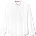 French Toast Boys Long Sleeve Oxford Shirt (Standard & Husky) Button Down Shirt (L)