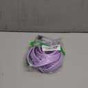 ZALER Dog Collar and Leash Set, Waterproof Adjustable Odor Proof Pet Collars Leashes Easy to Clean, 6FT Dog Leash with 2 Hooks for Large, Medium Small Dogs (M, Purple)