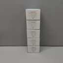 5 x Universal Sink Stopper with Hair Catcher, Faster Drainage, Bathroom Sink Drain Strainer in Brass, Pop Up Drain Cover, Basin Plug for 1.04~1.97 Inch Drain Hole