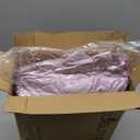 BEDELITE Flannel Sheets Queen Size Lavender - Super Soft Fleece Sheets Set Fluffy Extra Plush, 4 Piece(Include Fitted Sheet, Flat Sheet, 2 Pillowcases)