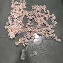 Cherry Blossom Lights Artificial Flower String Lights 20 LED 6.6FT Willow Vine Lights Outdoor Hanging Silk Flowers Garland for Wedding Party Home Bedroom Baby Shower Outdoor Decor