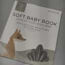 Soft Baby Book with Touch and Feel Pages - Cute Sensory Book for Babies 0-6, 6-12 & 12-18 Months with Mirror & Crinkle Paper - The Perfect Christmas Toy for Baby Showers Or as a Newborn/Infant Gift
