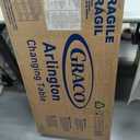 Graco Changing Table with Water-Resistant Changing Pad (Hazelnut)  GREENGUARD Gold Certified, Multi Storage Nursery Baby Changing Table