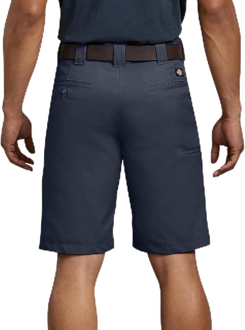 Dickies Mens Regular Fit Work Shorts, 11" (Dark Navy)