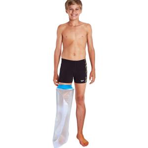 Asunby Waterproof Cast Covers for Shower Leg Kids Wound Barrier Bandage Protector Child for Bath,Watertight Cast Bag long for Foot Ankle Orthopedic Boot, Keep Casts Bandage Dry Reusable