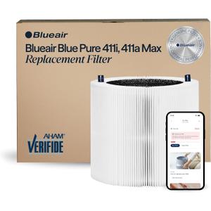 BLUEAIR Genuine Filter for Blue Pure 411i Max and 411a Max Air Purifiers