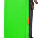 GLCON Power Bank Storage Case Hard EVA Protective Travel Case  Small Electronic Carrying Pouch for Hard Drive, Cell Phone, Charging Cable, External Battery, Earbuds (Light Green)