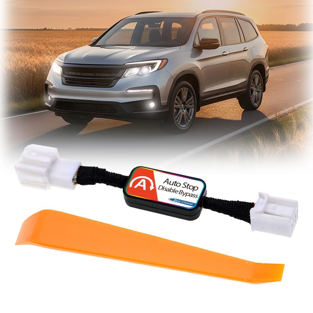 Auto/Idle Start Stop Eliminator Disable for 2019-2022 H.onda Pilot & 2019-2023 H.onda Passport - Disable Auto Start Stop Permanently - Plug Play Error Free Bypass